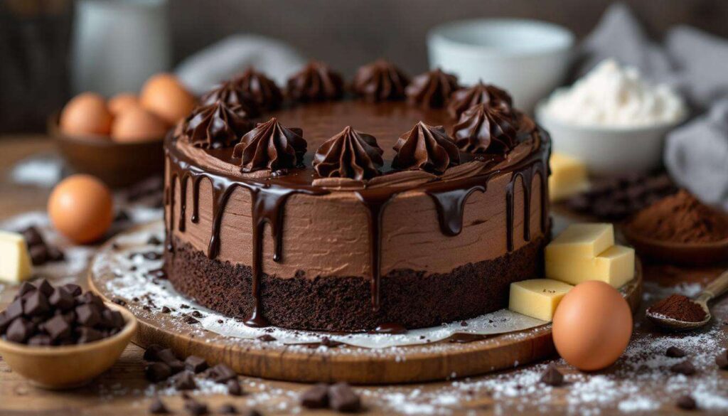 Przepis na Mocno Czekoladowe Ciasto autorstwa Dorota Wołoszyn
