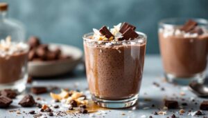 Pudding czekoladowy z chia - na lepsze trawienie i więcej białka w diecie