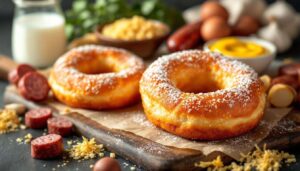 Przepis na wytrawne pączki z parówką. Tak świętowali Słowianie