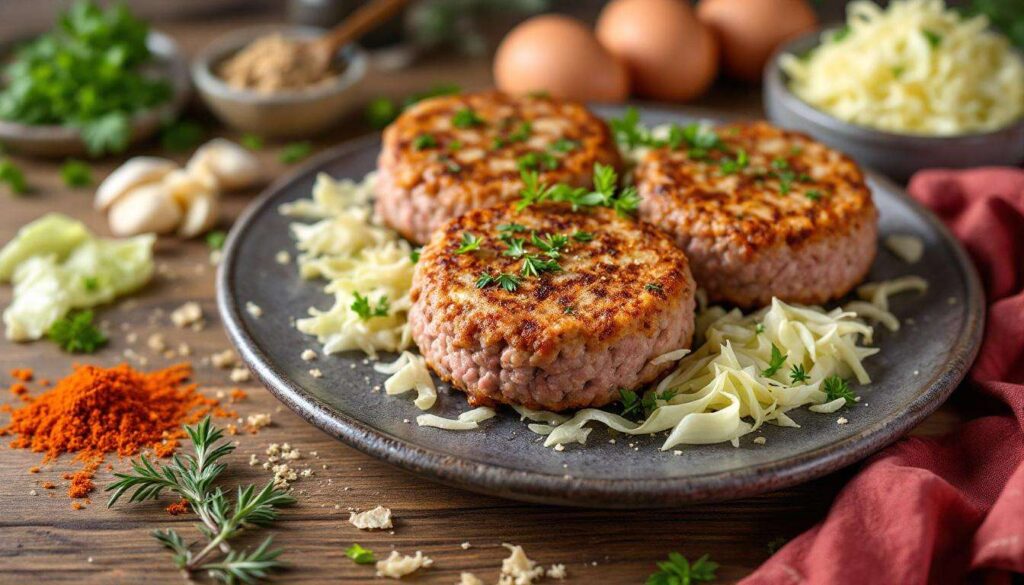 Do masy na kotlety mielone ścieram 1 taniutkie warzywo. Wychodzą tak pulchne i lekkie, że jem 4 na raz