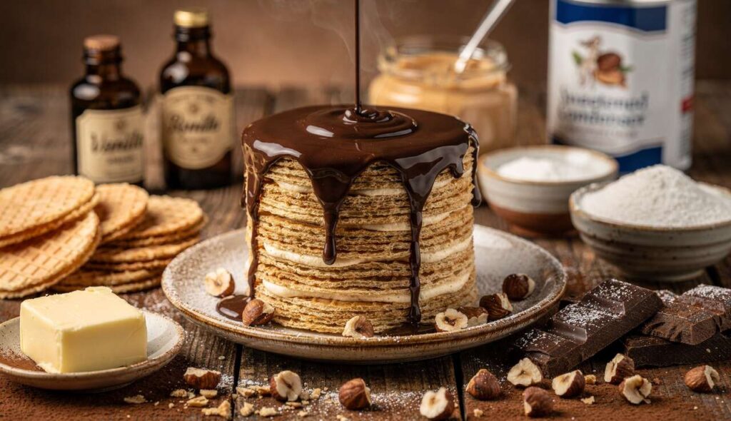 Wafle jak pischinger, ale smakują inaczej. To zasługa tej masy