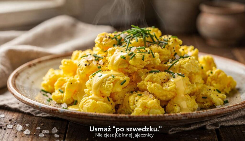 Usmaż „po szwedzku”. Nie zjesz już innej jajecznicy