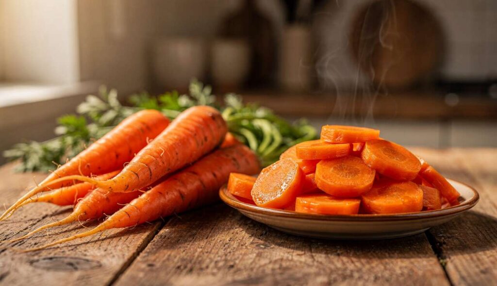 Marchewka gotowana czy surowa? Onkolog wyjaśnia, która forma ma więcej przeciwutleniaczy